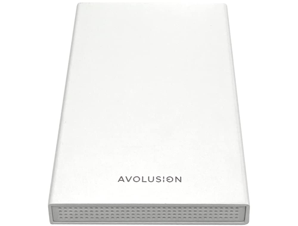 Avolusion HD250U3-WH 2TB USB 3.0 Portable External Gaming Hard Drive (for XBOX Series X|S, Pre-Formatted) - 2 Year Warranty