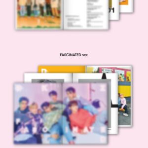 DKZ Chase Episode 2. MAUM 6th Single Album Fascinate Version CD+96p PhotoBook+2p PhotoCard+1p Postcard+1p 4Cut PhotoFilm+1p ID Card+1ea Sticker+Tracking Sealed