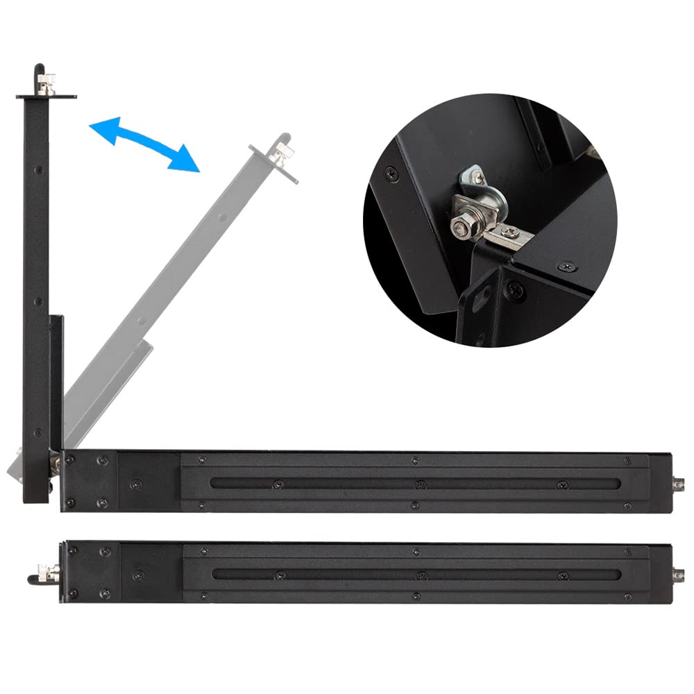 SEETEC 17.3 Inch 1RU Pull Out Rack Mount Monitor Full HD 1920x1080 Broadcast LCD Monitor SC173-HD-56 (HDMI)