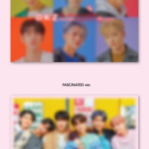 DKZ Chase Episode 2. MAUM 6th Single Album Fascinate Version CD+96p PhotoBook+2p PhotoCard+1p Postcard+1p 4Cut PhotoFilm+1p ID Card+1ea Sticker+Tracking Sealed