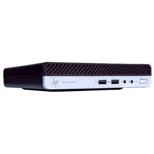 HP Windows 11 Desktop Computer ProDesk 400G4 + Office 365 | Intel i5-8500T Six Core (4.3GHz Turbo) | 16GB DDR4 RAM | 500GB SSD Solid State + 1TB HDD | WiFi + Bluetooth | Home or Office PC (Renewed)