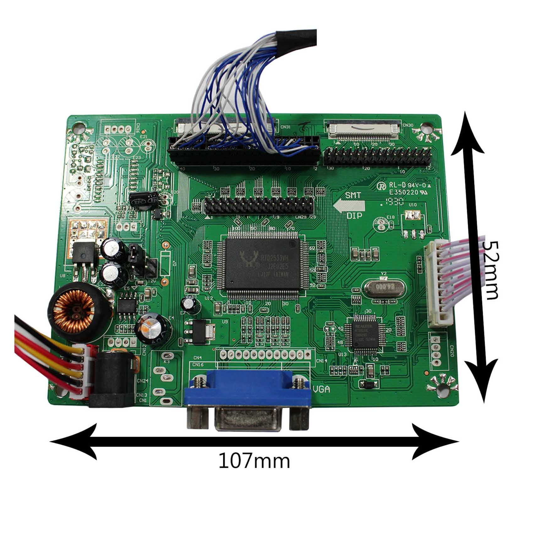 FanyiTek for 10.4 inch LTM10C209H 640x480 31 pins CMOS 2CCFL VGA LCD Display Controller Board