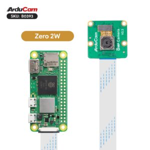 Arducam for Raspberry Pi Camera, 8MP IMX219 Auto Focus Camera Module with Motorized Lens, Software Precise Manual Focus for Raspberry Pi 5/4B/3B+, Zero, Zero 2w