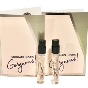 Michael Kors Gorgeous EDP Sample 1.5ml X 2 (LOT OF 2)