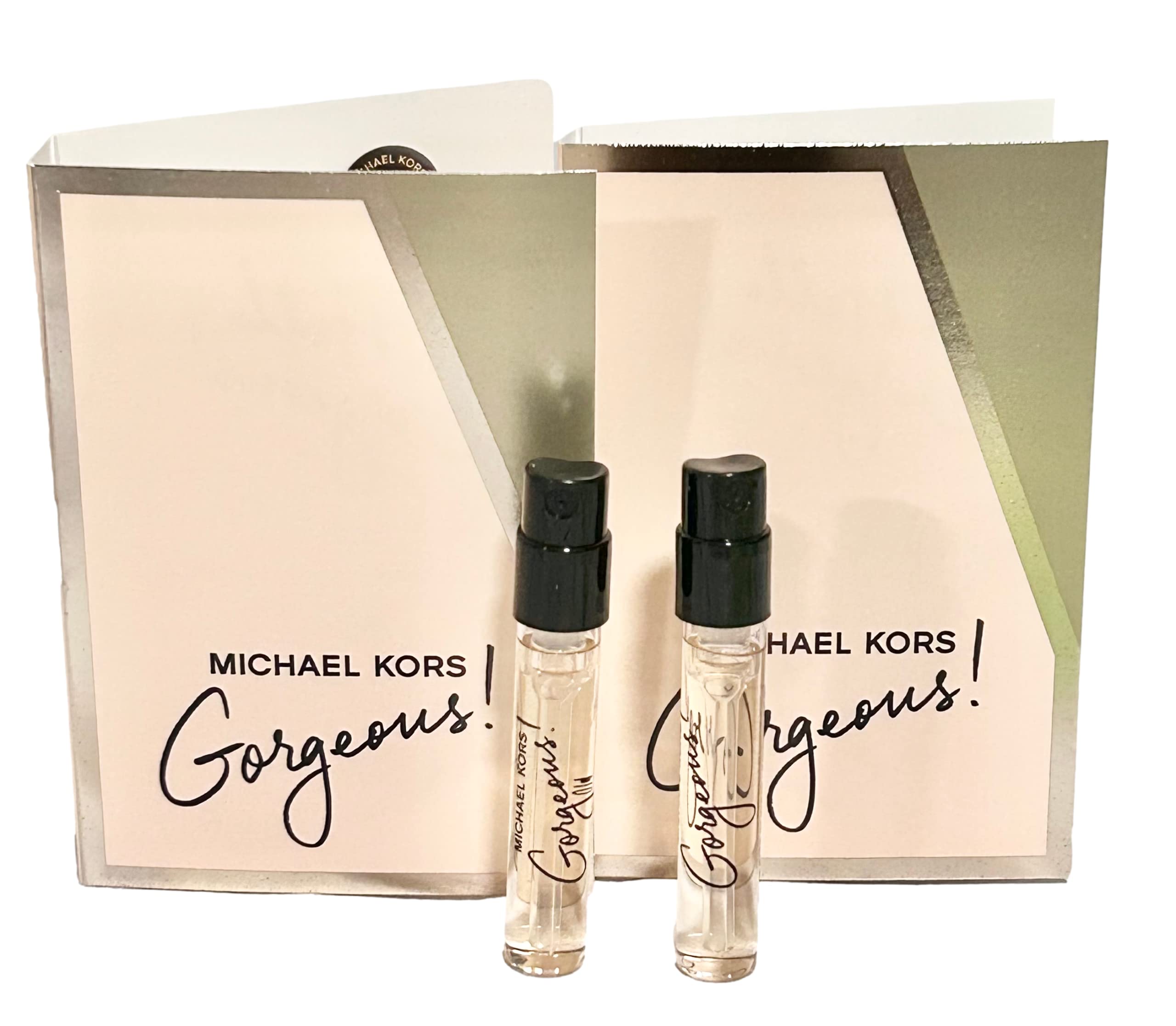 Michael Kors Gorgeous EDP Sample 1.5ml X 2 (LOT OF 2)