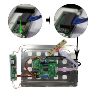 FanyiTek for 10.4 inch LTM10C209H 640x480 31 pins CMOS 2CCFL VGA LCD Display Controller Board