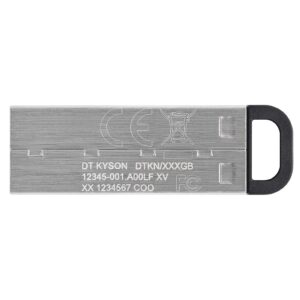 Kingston 64GB Kyson USB 3.2 Gen 1 200MB/s Read Metal Flash Drive (3-pack) (3 Items)