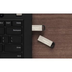 Kingston 64GB Kyson USB 3.2 Gen 1 200MB/s Read Metal Flash Drive (3-pack) (3 Items)