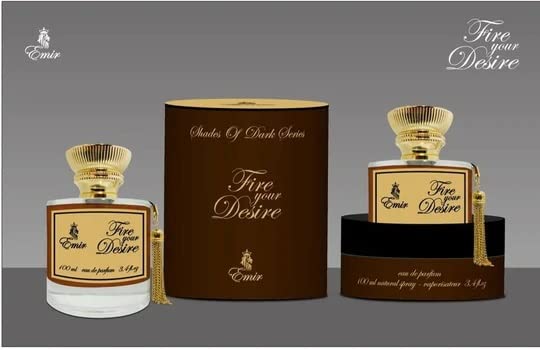 Paris Corner FIRE YOUR DESIRE EDP 3.4 Fl Oz FRAGRANCE UNISEX EMIR SERIES PERFUMES