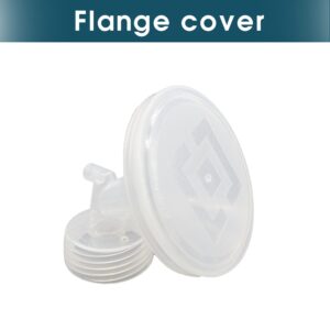 Begical Breastpump Flange Cover/Cap Compatible with Spectra 16mm/20mm/24mm/28mm Breast Pump Shield/Flange Also fit begical Like Spectra Flange Prevent dust from The Flange/Shields