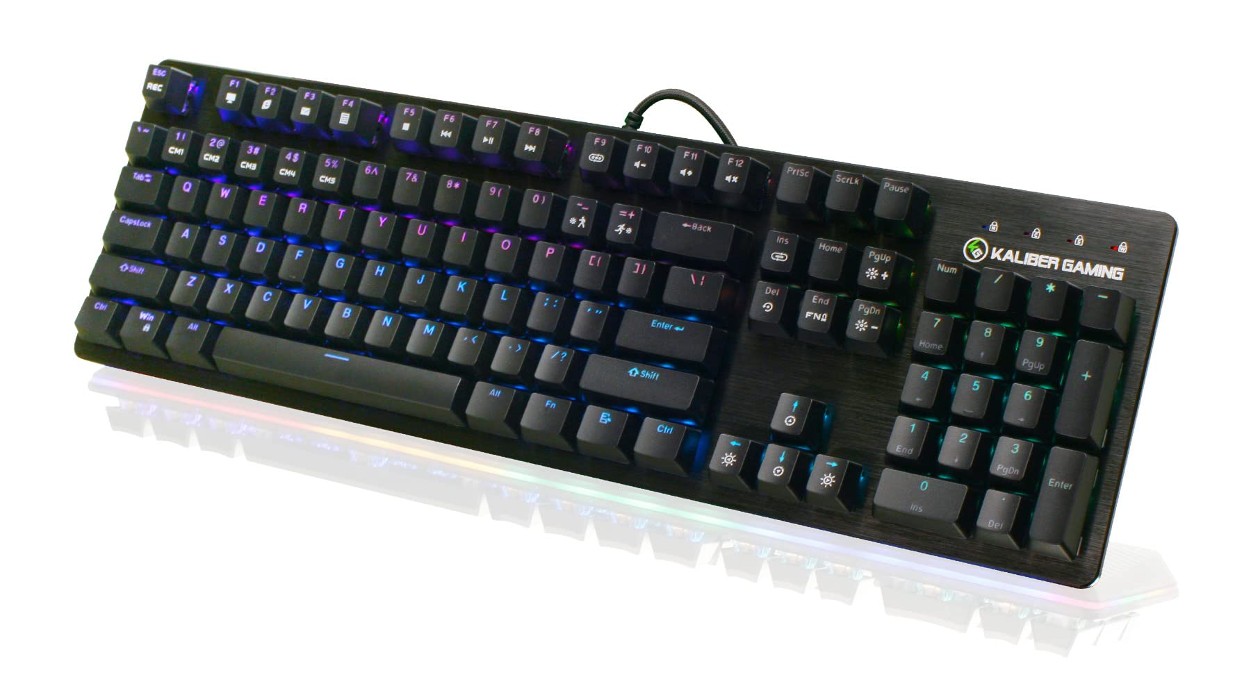 IOGEAR Kaliber Gaming HVER Stealth Gaming Keyboard (GKB740)