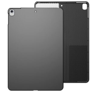 WOGROO Case for iPad 7th, 8th & 9th Gen 10.2",iPad Air 3 2019/ iPad Pro 10.5-inch Case, Thin and Soft Tablet Protective Cover for iPad 10.2 & 10.5, Black