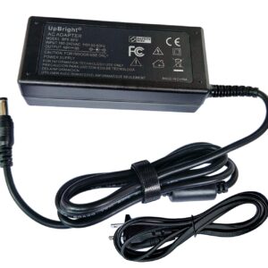 UpBright 19V AC/DC Adapter Compatible with Logitech V-R0009 VR0009 P/N 839-000539 Rally Display Hub DSA-90PFE-19 3 190474 534-000798 Logi 19VDC 4.74A 90W Switching Power Supply Cable Battery Charger