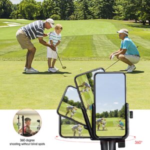 Roykaw Golf Cart Phone Mount Holder Compatible with iPhone/Galaxy/Google Pixel- Fit for EZGO Club Car Yamaha and Most Other Golf Cart Models,Upgrade Quick Release