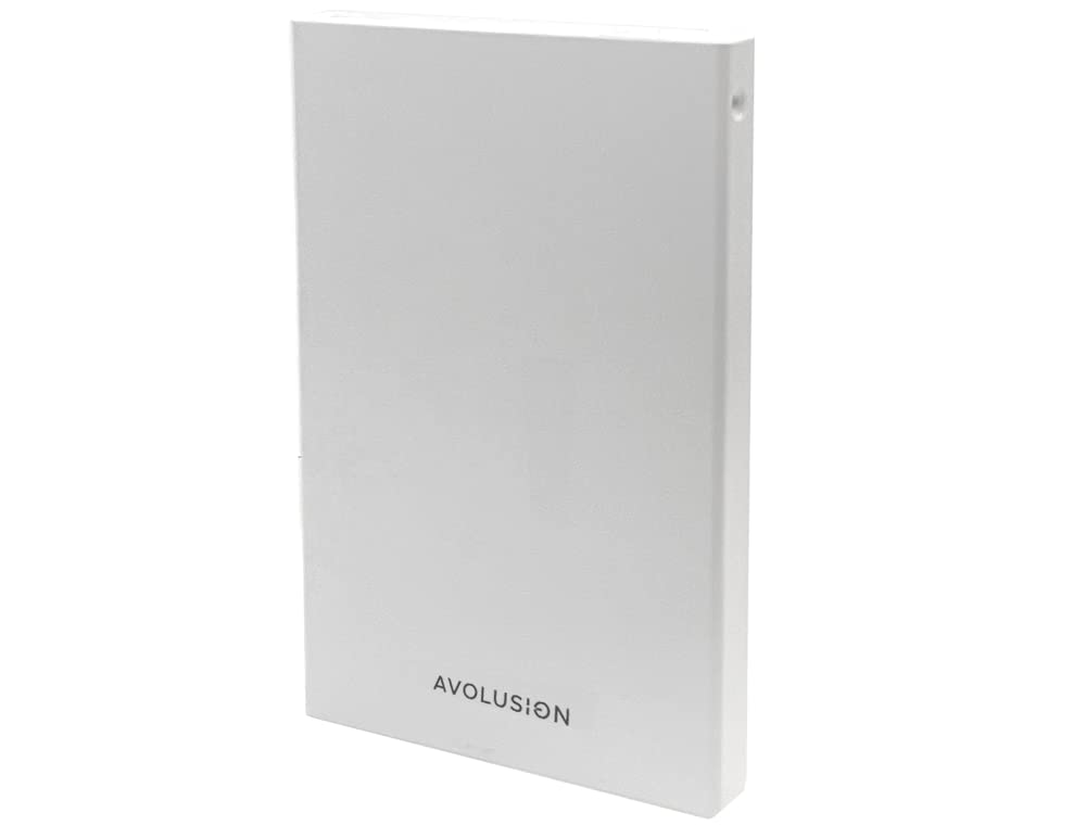 Avolusion HD250U3-WH 1TB USB 3.0 Portable External Gaming Hard Drive - White (for PS5, Pre-Formatted)