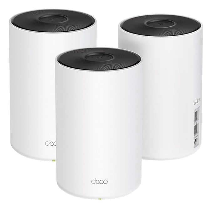 TP-Link Deco Wi-Fi 6 Tri-Band Whole-Home Mesh Wi-Fi System, 3-Pack AX3600 (Renewed)