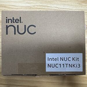 Intel NUC 12 Pro NUC12WSKi3 Home & Business Mini PC Mini Desktop 12th Generation Intel Core i3-1220P Intel UHD Graphics,Intel Wi-Fi 6E, Bluetooth™ 5.2, Barebone System,NO RAM NO SSD NO OS