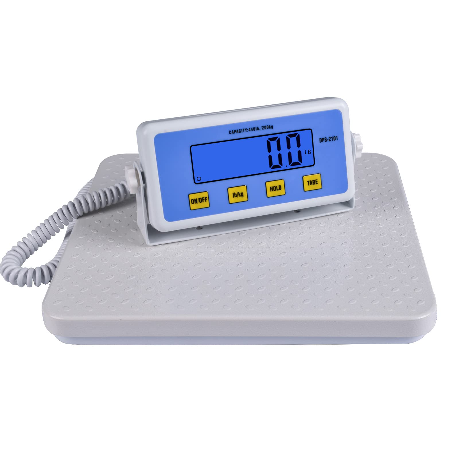 Tetuga Medical Scale - Heavy Duty 440 lb High Capacity Wrestling Scale for Body Weight with Easy to Read LCD Display Physician Scale, Professional Medical Grade Scale for Doctor Home Gym Office