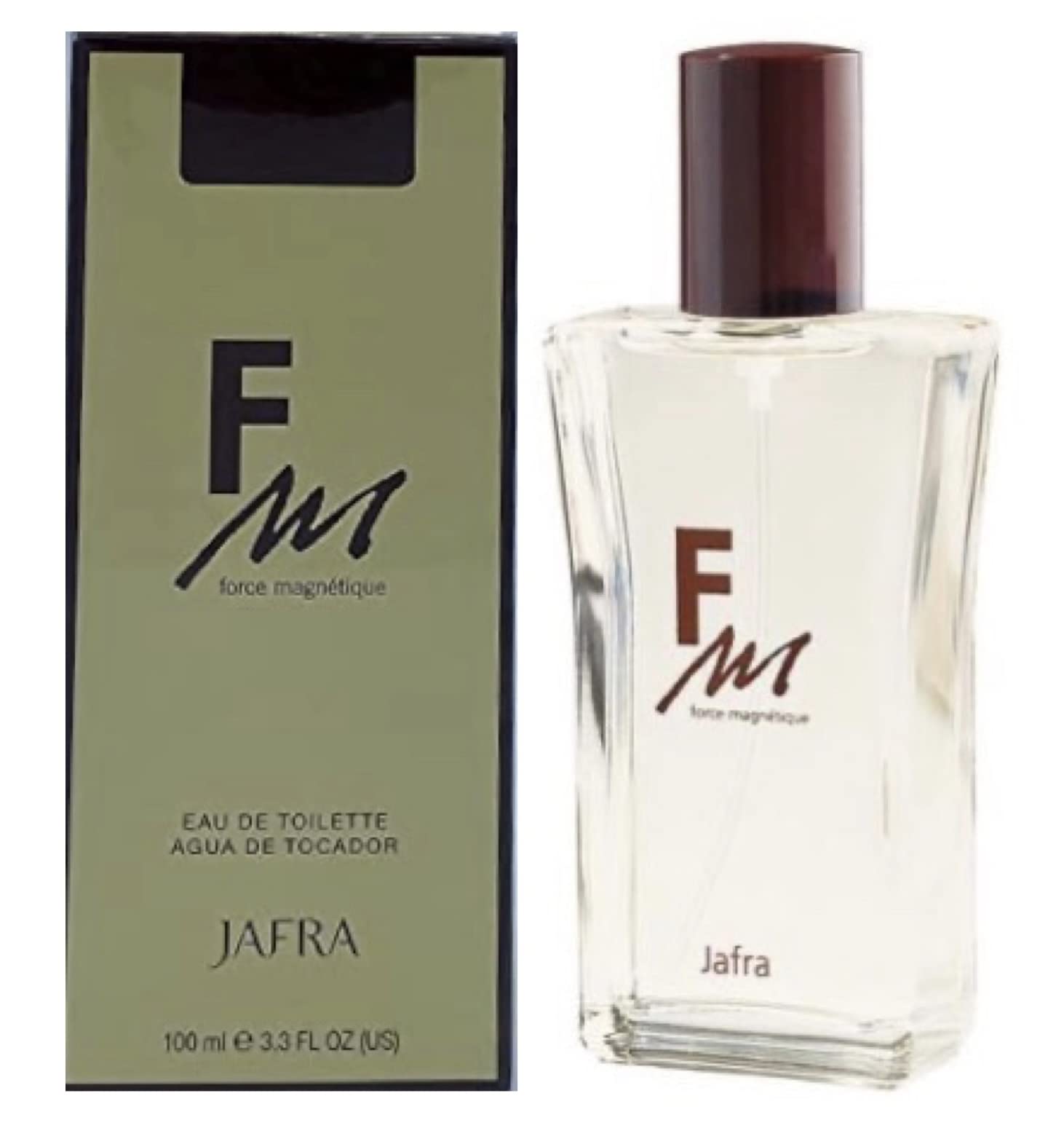 JAFRA "FM Force Magnetique EDT 3.3 Fl Oz