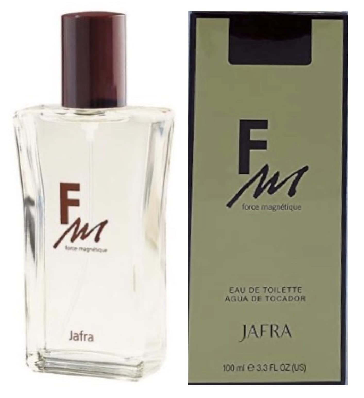 JAFRA "FM Force Magnetique EDT 3.3 Fl Oz