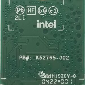 Intel AX210 IEEE 802.11ax Bluetooth 5.3 Tri Band Wi-Fi/Bluetooth Combo Adapter