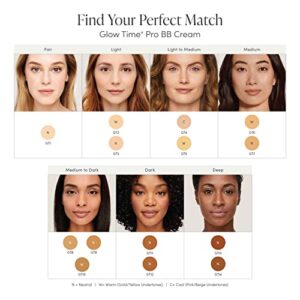 jane iredale Glow Time Pro BB Cream | Weightless Blemish Concealer | SPF 25 Broad Spectrum Sun Protection | Medium with Neutral Gold/Peach Undertones