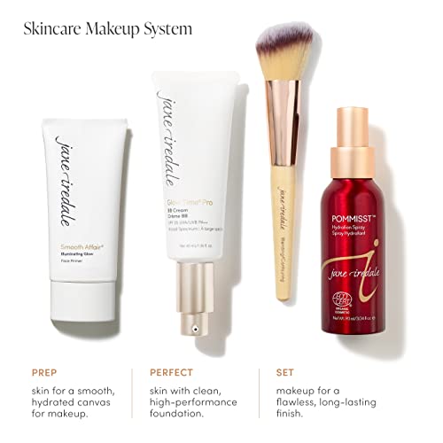 jane iredale Glow Time Pro BB Cream | Weightless Blemish Concealer | SPF 25 Broad Spectrum Sun Protection | Medium with Neutral Gold/Peach Undertones