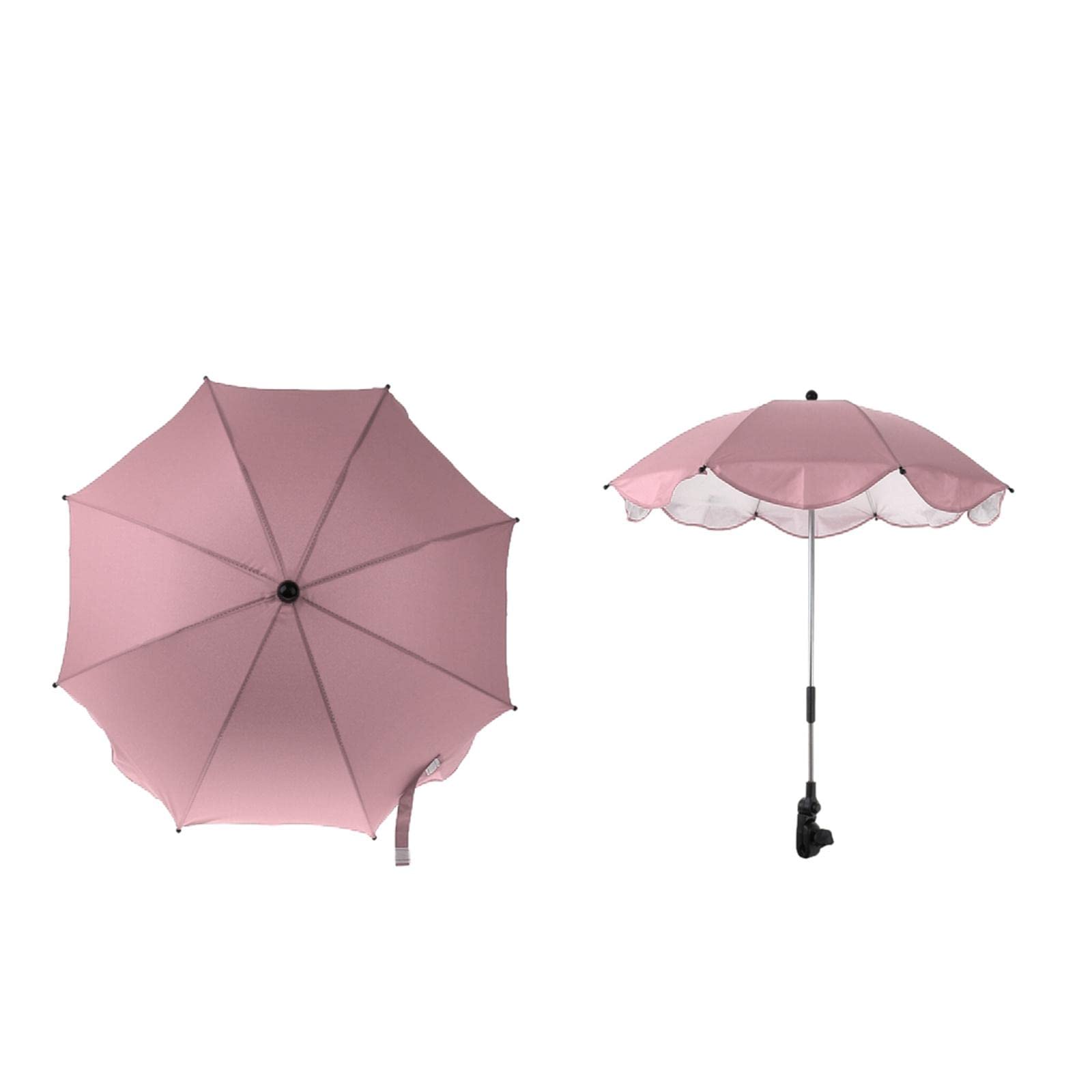 GZYF Kid Universal Baby Parasol Umbrella UV for Pushchair Stroller, Pink