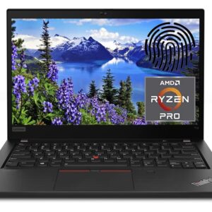 Lenovo 【Win 10 PRO】 Newest ThinkPad T14 Gen 2 14" FHD 400 nits Business Laptop, AMD Ryzen 5 PRO 5650U(Beat i7-10875H), 16GB 3200MHz RAM, 512GB NVMe SSD, Fingerprint, Backlit KB, HDMI + CUE Accessorie