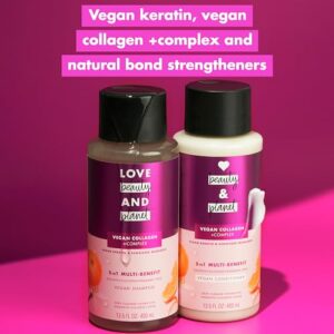 Love Beauty and Planet 5-in-1 Multi-Benefit Conditioner Vegan Keratin Collagen & Sun-Kissed Mandarin, for a Deep Cleanse, Hydration, Strength, Fullness, & Shine, 13.5 fl oz