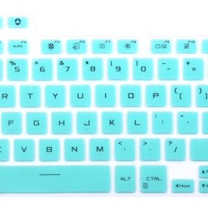 Keyboard Cover Compatible for 2022 ASUS TUF Gaming F15 FX507 Laptop, 2022 ASUS TUF Dash 15 Gaming FX517, ASUS TUF Gaming A15 2022, ASUS TUF Gaming A17 FA707 2022, ASUS TUF Gaming F17 FX707 2022 - Mint