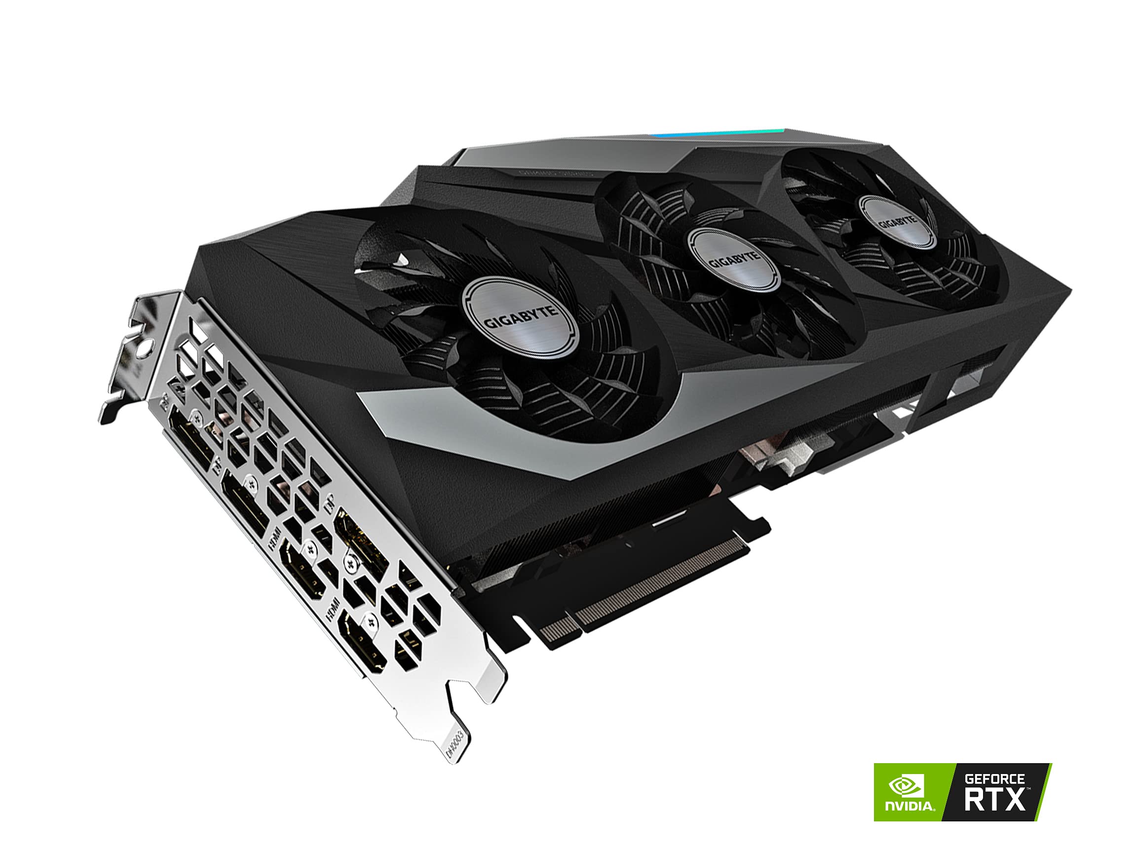 GIGABYTE GeForce RTX 3080 Gaming OC 10G (REV2.0) Graphics Card, 3X WINDFORCE Fans, LHR, 10GB 320-bit GDDR6X, GV-N3080GAMING OC-10GD REV2.0 Video Card (Renewed)