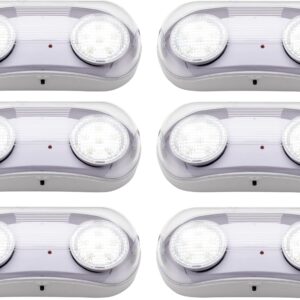 Ciata Waterproof Emergency Lights for Home, Emergency Exit Light, Emergency Lighting, Led Emergency Lights with Battery Backup, Emergency Lights for Business, and Commercial Emergency Light fixtures