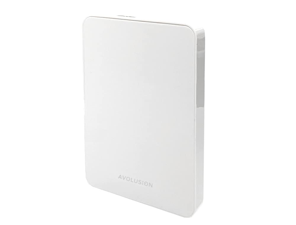 Avolusion Z1-S 1TB USB 3.0 Portable External Gaming Hard Drive - White (for PS4, Pre-Formatted)