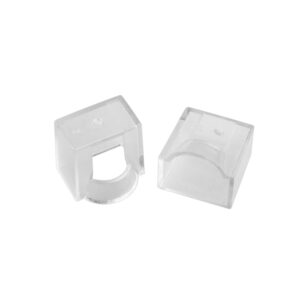 RJ45 Plug Protector Dust Covers Semitransparent 30 Pcs Click on/Lockable, Ethernet Plug Sheath Cable Plug Connector Cover for RJ45 CAT5e/Cat6/Cat7/Cat8 (PCRJ45TM30)