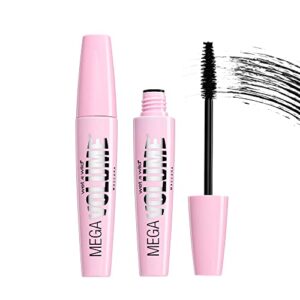 wet n wild PRIDE Mega Volume Mascara - Lengthening, Waterproof, Vitamin E Enriched, Cruelty-Free, Gluten-Free, Sulfate-Free & Vegan - Mega Volume Mascara