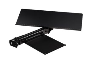 next level racing elite keyboard and mouse tray- black edition (nlr-e019)