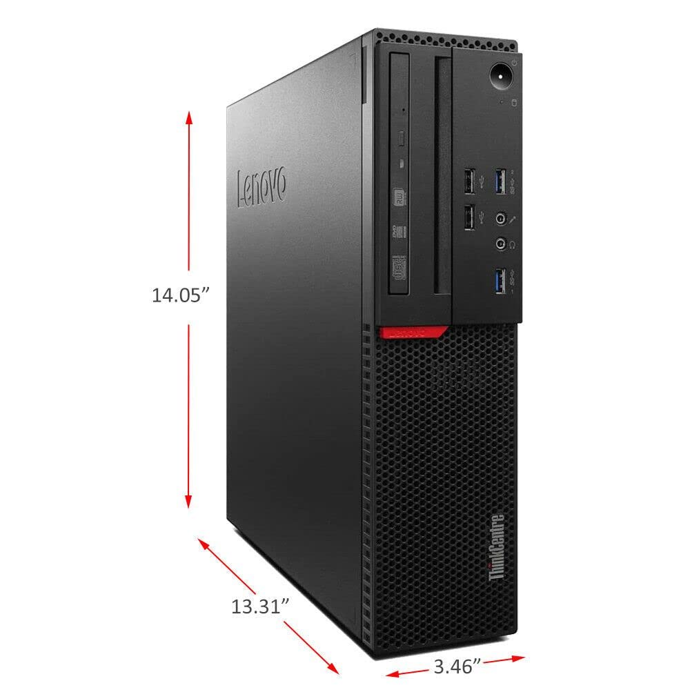 Lenovo ThinkCentre M700 SFF Gaming Desktop Computer i7 6700 up to 4.0GHz,32GB RAM New 1TB SSD, NVIDIA GT 1030 2GB,USB WiFi BT,DVD-RW,Wireless Keyboard & Mouse,Windows 10 Pro (Renewed)