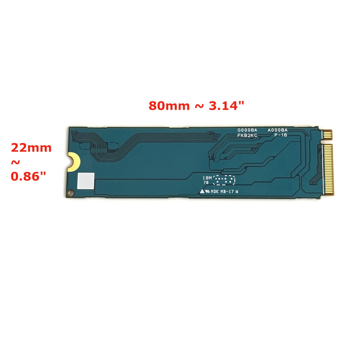 KIOXIA SSD 512GB XG6 M.2 2280 NVMe PCIe Gen3 x4 KXG60ZNV512G Solid State Drive for Dell HP Lenovo Laptop Desktop Ultrabook