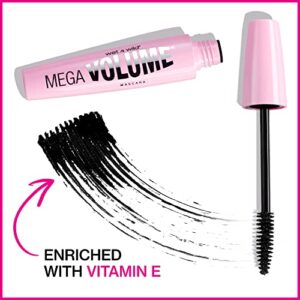 wet n wild PRIDE Mega Volume Mascara - Lengthening, Waterproof, Vitamin E Enriched, Cruelty-Free, Gluten-Free, Sulfate-Free & Vegan - Mega Volume Mascara