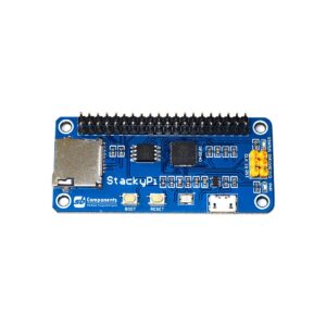 StackyPi - Stackable Raspberry Pi HAT Based on Raspberry Pi RP2040 MCU, Helps to Run The Raspberry Pi Hats via The Pico Zero RP2040