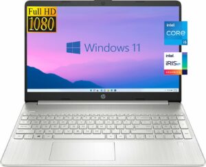 hp 15.6" fhd laptop, intel 11th gen core i5-1135g7 (up to 4.2ghz,4 core), 32gb ddr4, 1tb pcie ssd, intel iris xe graphics, wifi, bluetooth, windows 11 s bundle with jawfoal