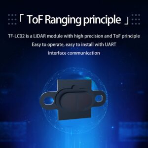 TF-LC02 Lidar Sensor 3cm-200cm Short-Range Distance Single-Point Ranging Finder Module UART/IIC Compatible with Pixhawk and Raspberry Pi for Drone/Robot Obstacle Avoidance