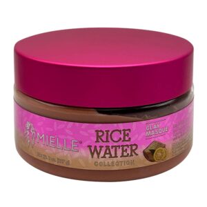 Mielle - Rice Water & Aloe Vera Blend - Length Retention For Dry & Damaged Hair Sulfate-Free Shampoo, Moisturizing Milk, Pink