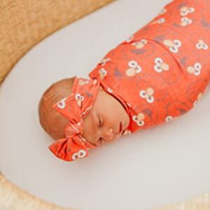 Copper Pearl Baby Swaddle Blanket - Wearable Premium Knit Baby Blanket, Large Soft Stretchy Receiving Blankets for Baby Boy and Girl, Swaddles for Newborn, Infant, and Toddler (Elmo)