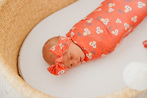 Copper Pearl Baby Swaddle Blanket - Wearable Premium Knit Baby Blanket, Large Soft Stretchy Receiving Blankets for Baby Boy and Girl, Swaddles for Newborn, Infant, and Toddler (Elmo)