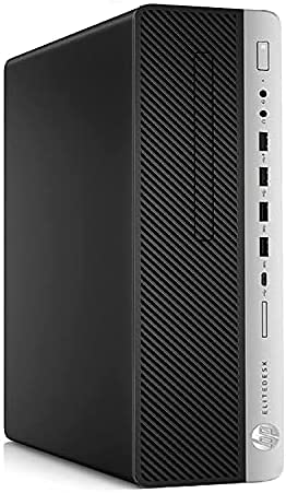 HP EliteDesk 800 G3 SFF Workstation – Intel Core i7-6700 3.4GHz W/32GB DDR4, 500GB HDD, – Windows 10 Professional (Renewed)