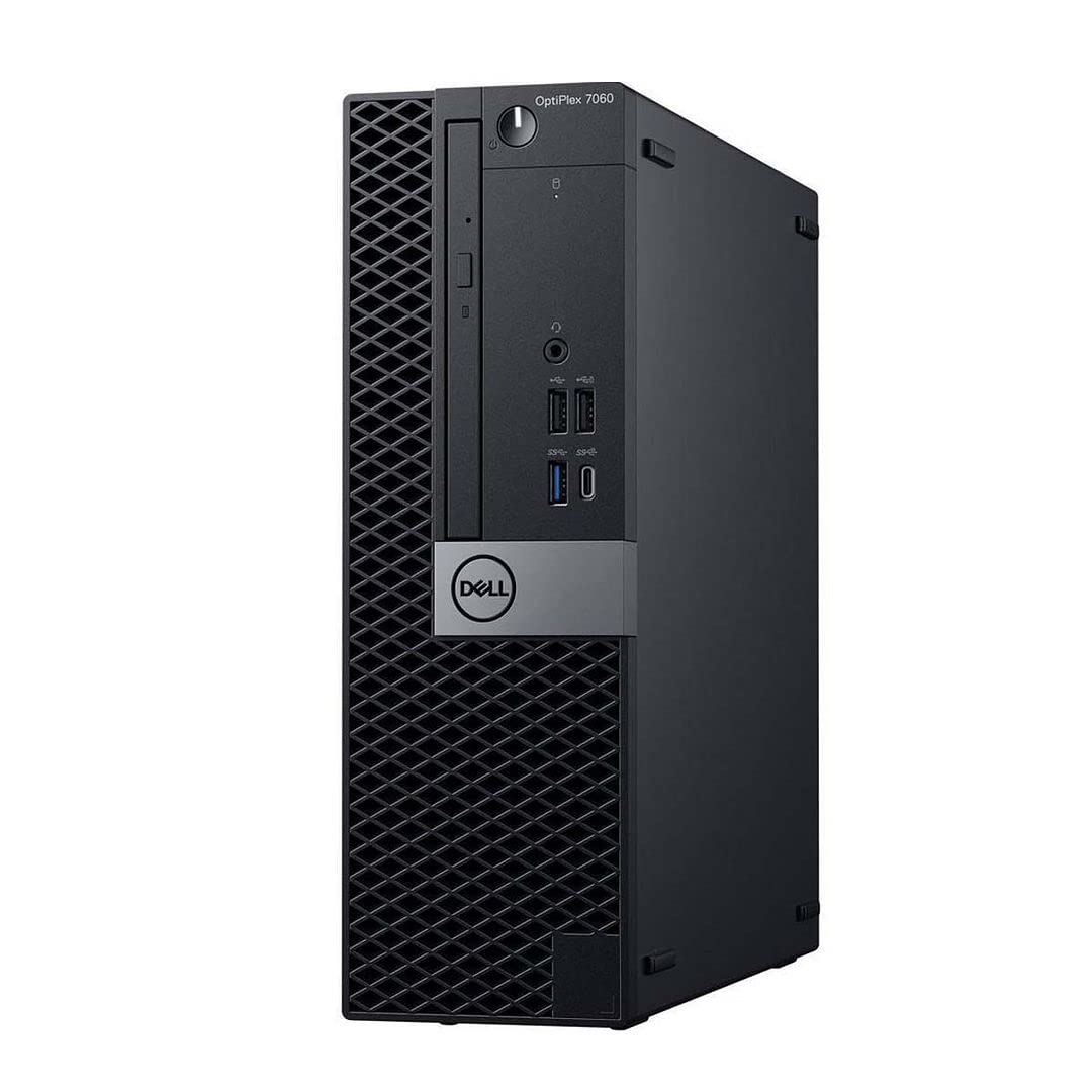 Dell Optiplex 7060 SFF Desktop Computer PC | Intel 8th Gen i7-8700 (6 Core) | 16GB DDR4 Ram 512GB NVMe M.2 SSD | Built-in WiFi & Bluetooth | Windows 11 Pro | Wireless Keyboard & Mouse(Renewed)