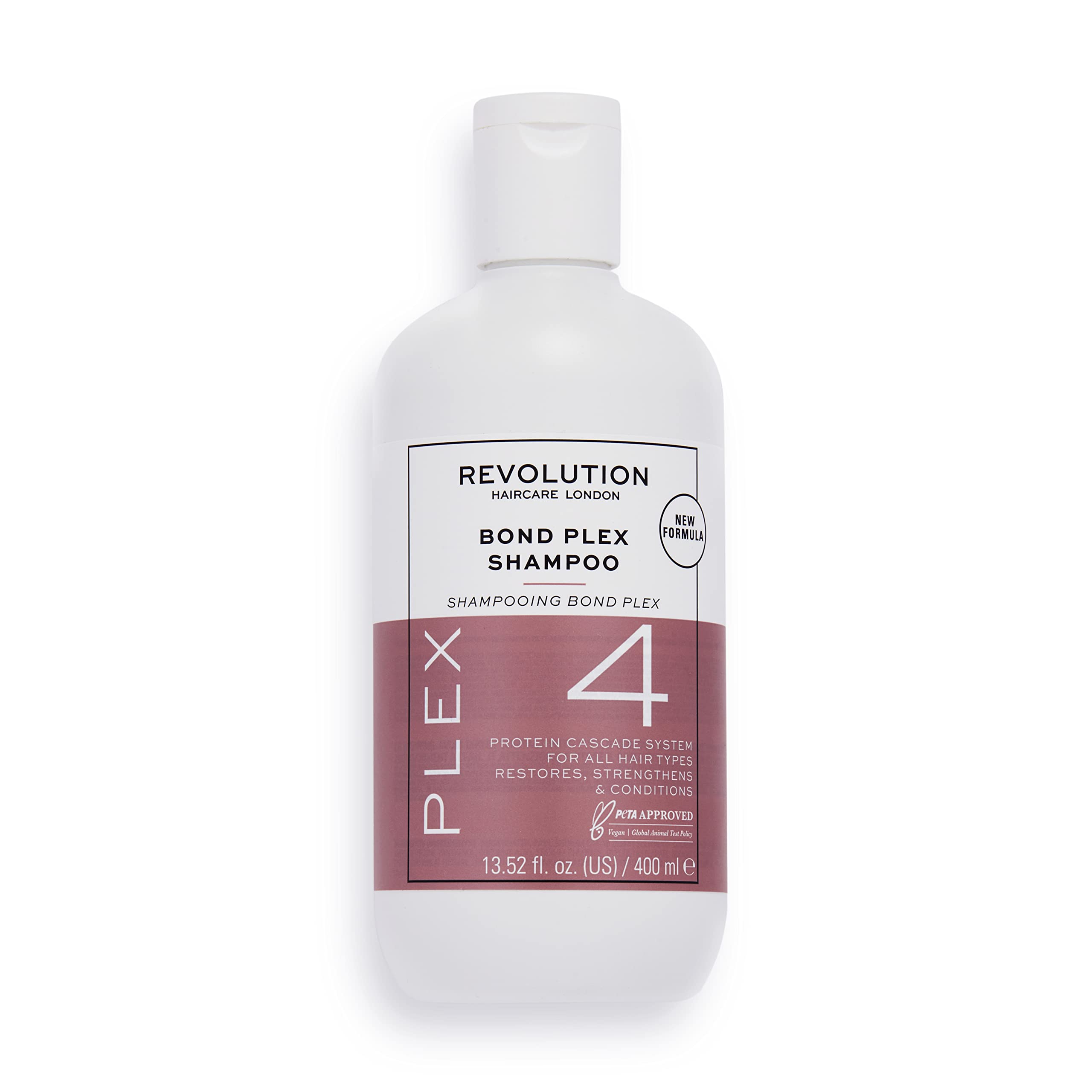 Revolution Haircare London, Plex 4 Bond Plex, Shampoo, 400ml