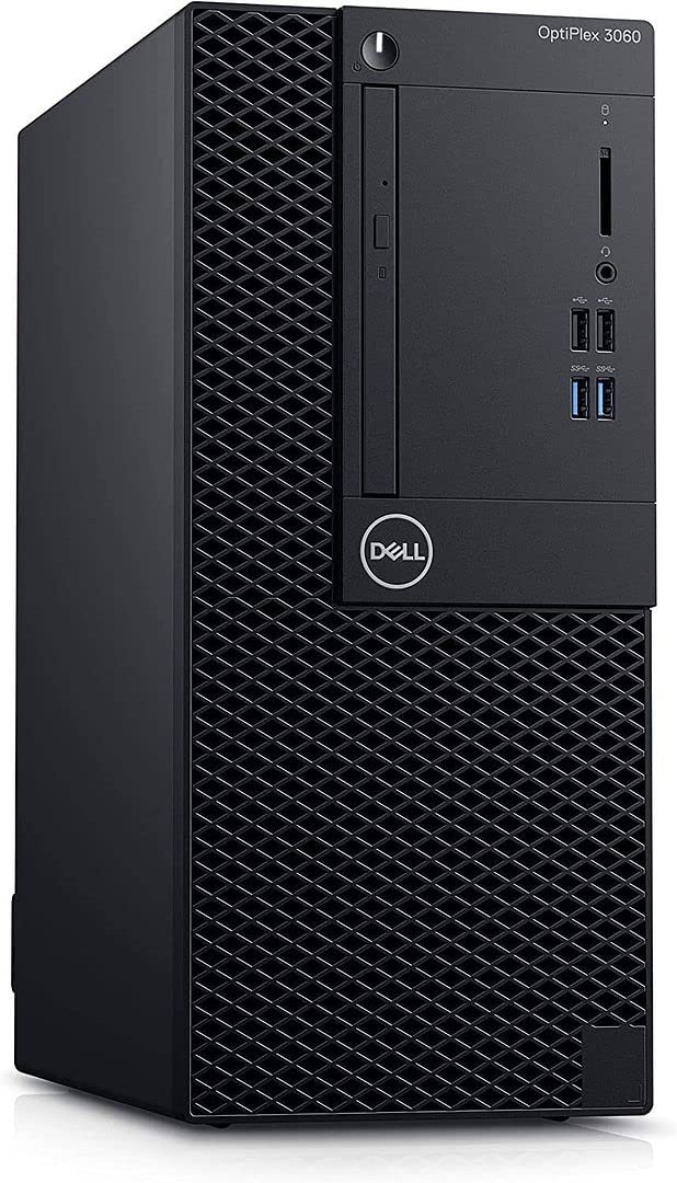 Dell Tower Personal Computer, Intel CPU, 32GB RAM, No Operating System (Renewed)